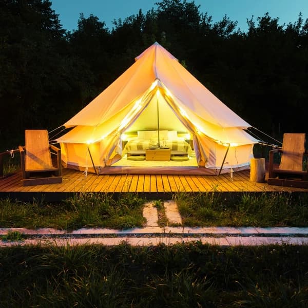Glamping og naturopphold